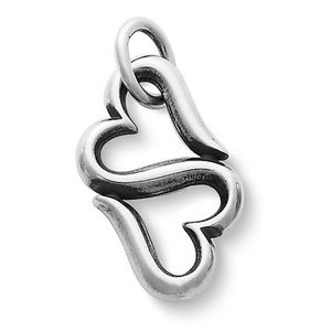 James Avery Heart to Heart silver charm